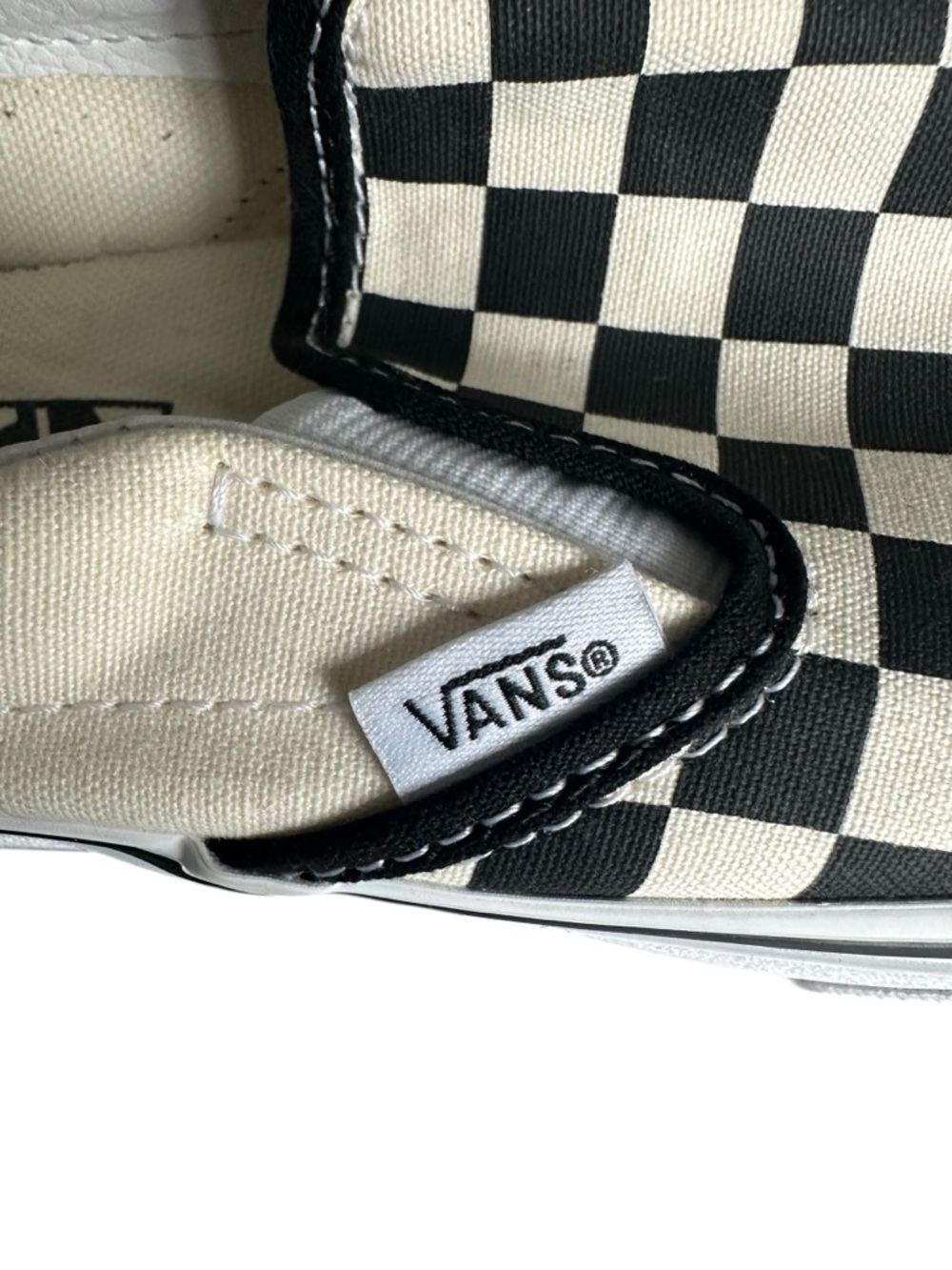Vans Checkerboard Slip-On Skate Shoes - Picture 8 of 9